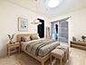 寝室：【配置してある家具や小物はCGによるイメージです】【Bedroom】居室