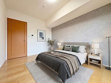 【配置してある家具や小物はCGによるイメージです】【Bedroom】居室