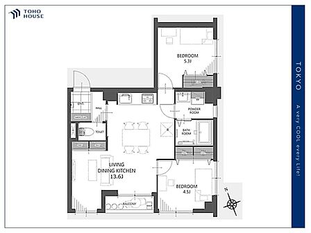【floor plan】間取り