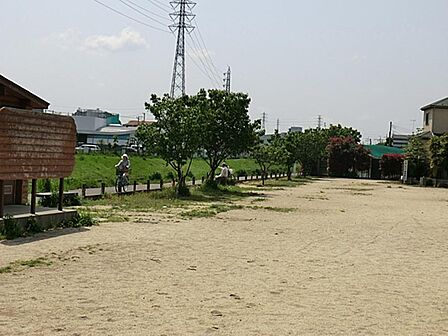 畑中黒目川公園まで約577m