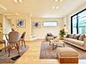 リビング/ダイニング：【配置してある家具や小物はCGによるイメージです。】【Livingroom】リビングルーム