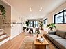 リビング/ダイニング：【配置してある家具や小物はCGによるイメージです】【Livingroom】リビング