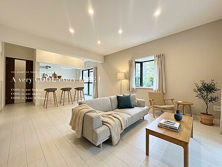 【配置してある家具や小物はCGによるイメージです。】【Livingroom】リビングルーム