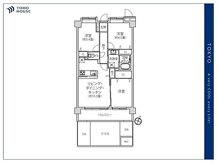 【Floorplan】間取り