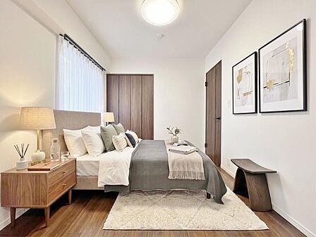 【配置してある家具や小物はCGによるイメージです。】【Bedroom】居室