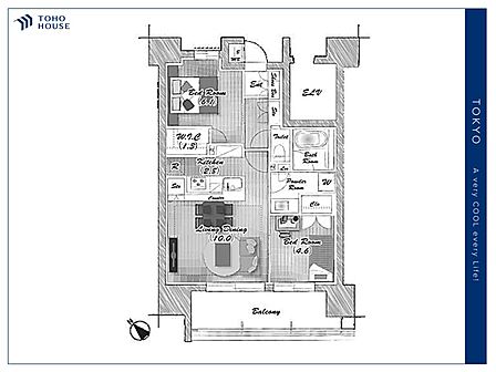 【floor plan】間取り