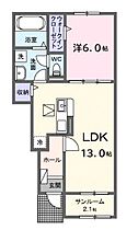 岡山県笠岡市絵師（賃貸アパート1LDK・1階・50.05㎡） その2