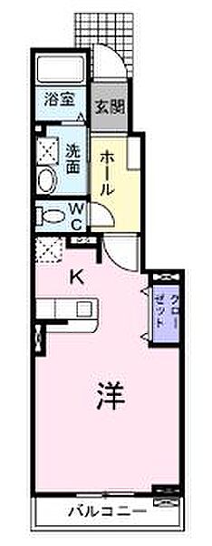 広島県福山市南今津町(賃貸アパート1K・1階・32.90㎡)の写真 その3