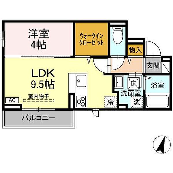 広島県尾道市高須町(賃貸アパート1LDK・1階・36.49㎡)の写真 その3