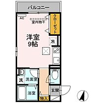 広島県福山市駅家町大字万能倉（賃貸アパート1R・1階・26.86㎡） その2