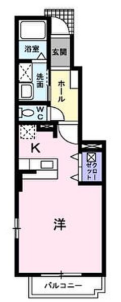 広島県府中市中須町(賃貸アパート1K・1階・32.90㎡)の写真 その4