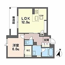 広島県福山市野上町１丁目（賃貸マンション1LDK・1階・47.50㎡） その2