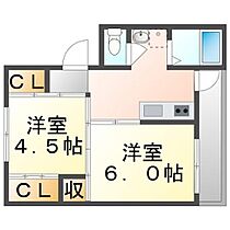 岡山県玉野市玉原２丁目（賃貸マンション2K・1階・33.51㎡） その2