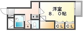 広島県福山市南今津町（賃貸アパート1K・1階・23.72㎡） その2