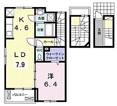 広島県福山市山手町１丁目（賃貸アパート1LDK・3階・54.17㎡） その2