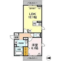 広島県福山市東深津町２丁目（賃貸アパート1LDK・2階・45.43㎡） その1