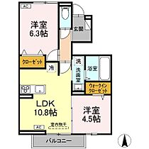 広島県福山市御幸町大字森脇（賃貸アパート2LDK・1階・51.15㎡） その2