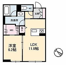 広島県福山市沖野上町１丁目（賃貸マンション1LDK・1階・47.42㎡） その1