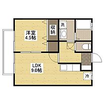 広島県福山市東川口町３丁目（賃貸アパート1LDK・2階・34.78㎡） その2