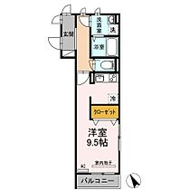 広島県福山市松浜町１丁目（賃貸アパート1R・3階・30.38㎡） その1