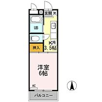 広島県尾道市新浜２丁目（賃貸マンション1K・2階・21.50㎡） その1