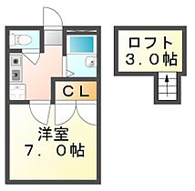 広島県福山市木之庄町１丁目（賃貸アパート1K・1階・19.87㎡） その1