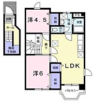 広島県福山市水呑町（賃貸アパート2LDK・2階・58.53㎡） その2