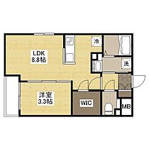 広島県福山市引野町１丁目（賃貸マンション1LDK・2階・29.85㎡） その1