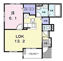 広島県福山市引野町（賃貸アパート1LDK・1階・46.69㎡） その2