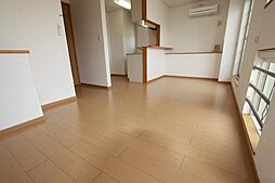 JR福塩線 横尾駅 徒歩10分の賃貸アパート 2階1LDKのリビング/ダイニング