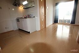 JR福塩線 駅家駅 徒歩10分の賃貸アパート 1階1LDKのリビング/ダイニング