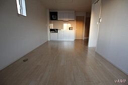 井原鉄道 いずえ駅 徒歩3分の賃貸アパート 2階2LDKのリビング/ダイニング