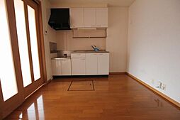 JR福塩線 下川辺駅 徒歩5分の賃貸アパート 1階2DKのリビング/ダイニング