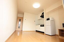 JR福塩線 万能倉駅 徒歩5分の賃貸アパート 2階2DKのリビング/ダイニング