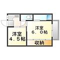 ビレッジハウス和田1号棟1階2.7万円