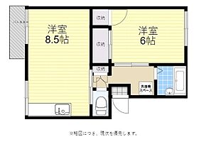 プレジール中村B 102 ｜ 大分県速見郡日出町大字川崎1294番（賃貸アパート1LDK・1階・31.93㎡） その2