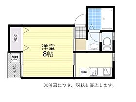 ハーバーライトC棟 101 ｜ 大分県杵築市大字大内4745番6号（賃貸アパート1K・1階・25.00㎡） その2