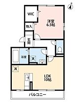 LunaB 302 ｜ 静岡県掛川市長谷3丁目10-4（賃貸アパート1LDK・3階・44.21㎡） その2