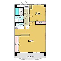 クレール浜松I 606 ｜ 静岡県浜松市中央区西浅田1丁目5-17（賃貸マンション1LDK・6階・61.22㎡） その2