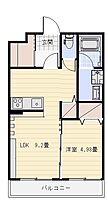 ランドスケイプ 303 ｜ 静岡県浜松市中央区中里町232（賃貸マンション1LDK・3階・41.44㎡） その2