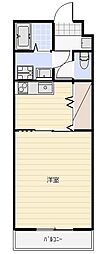 FORCE6 1Kの間取図画像