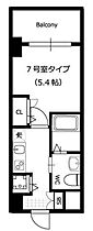 大阪府大阪市都島区都島本通4丁目（賃貸マンション1K・3階・21.00㎡） その2