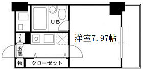 大阪府大阪市北区曾根崎1丁目（賃貸マンション1K・17階・25.83㎡） その2