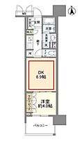 OPUS RESIDENCE SHINSAIBASHI SOUTH  ｜ 大阪府大阪市中央区瓦屋町1丁目10-7（賃貸マンション1DK・9階・33.07㎡） その2