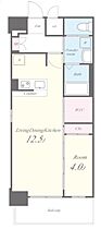 大阪府大阪市中央区玉造2丁目27-27（賃貸マンション1LDK・8階・40.90㎡） その2