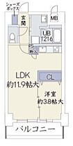 大阪府大阪市中央区日本橋1丁目10-2（賃貸マンション1LDK・7階・38.25㎡） その2