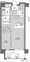 大阪府大阪市中央区法円坂1丁目3-6（賃貸マンション1LDK・4階・40.40㎡） その2