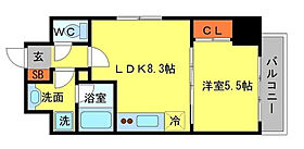 大阪府大阪市北区天神橋8丁目（賃貸マンション1LDK・4階・35.01㎡） その2