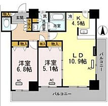 大阪府大阪市中央区島之内1丁目15-25（賃貸マンション2LDK・6階・63.20㎡） その2