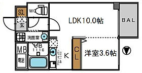 大阪府大阪市西区立売堀5丁目7-24（賃貸マンション1LDK・10階・32.66㎡） その2